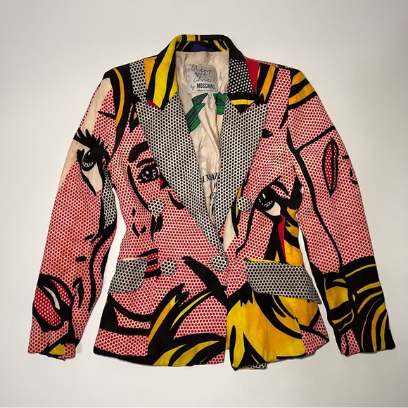 Moschino Jackets & Blazers - Moschino 1991 Roy Lichtenstein blazer